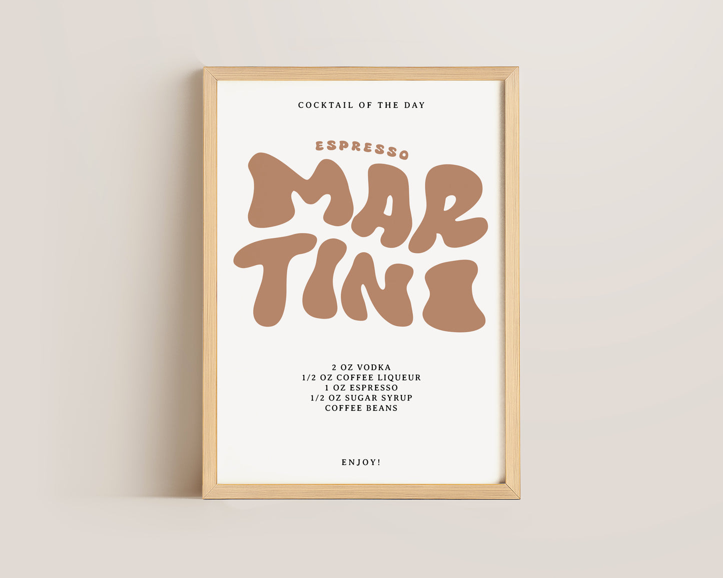 Espresso Martini Recipe Print