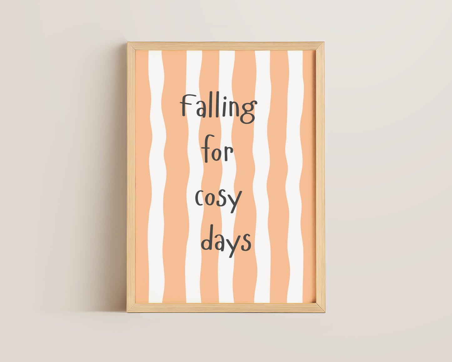 Falling For Cosy Days Print