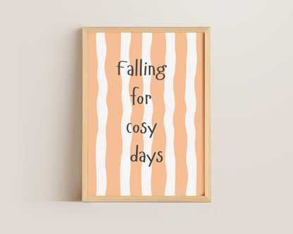 Falling For Cosy Days Print