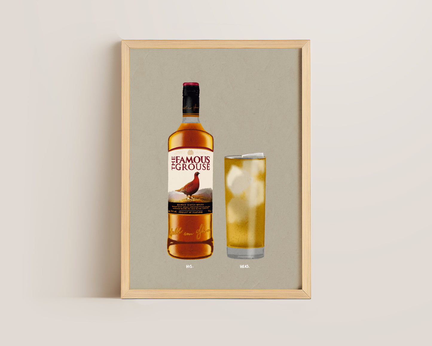 Famous Grouse & Vodka Redbull Print