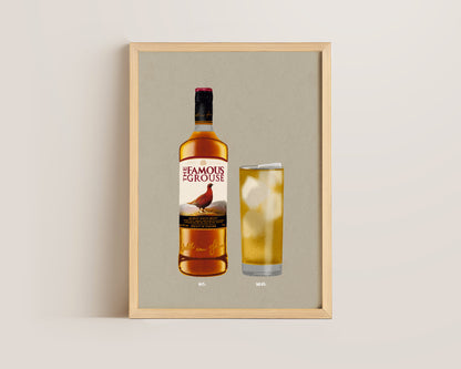 Famous Grouse & Vodka Redbull Print