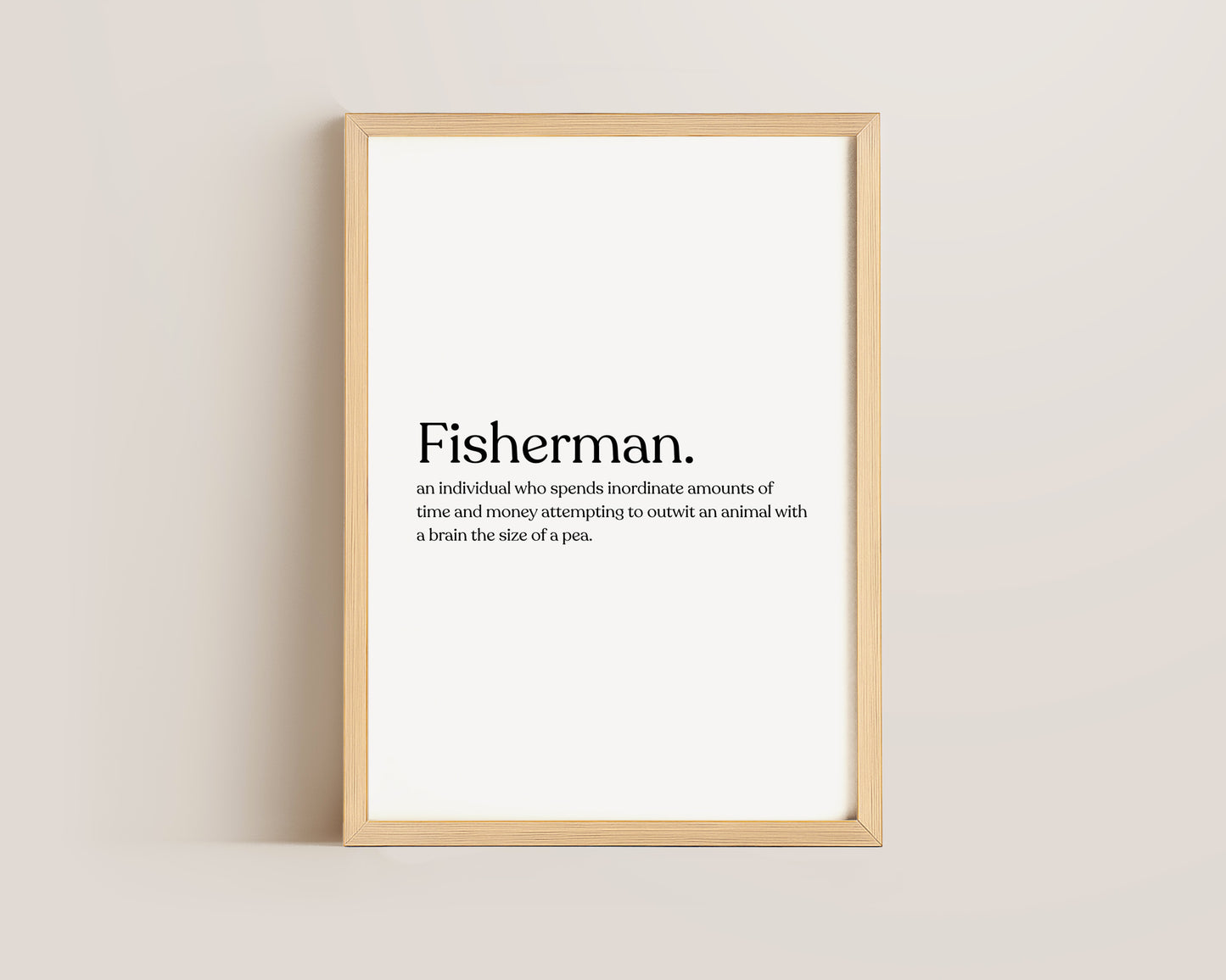 Fisherman Definition Print