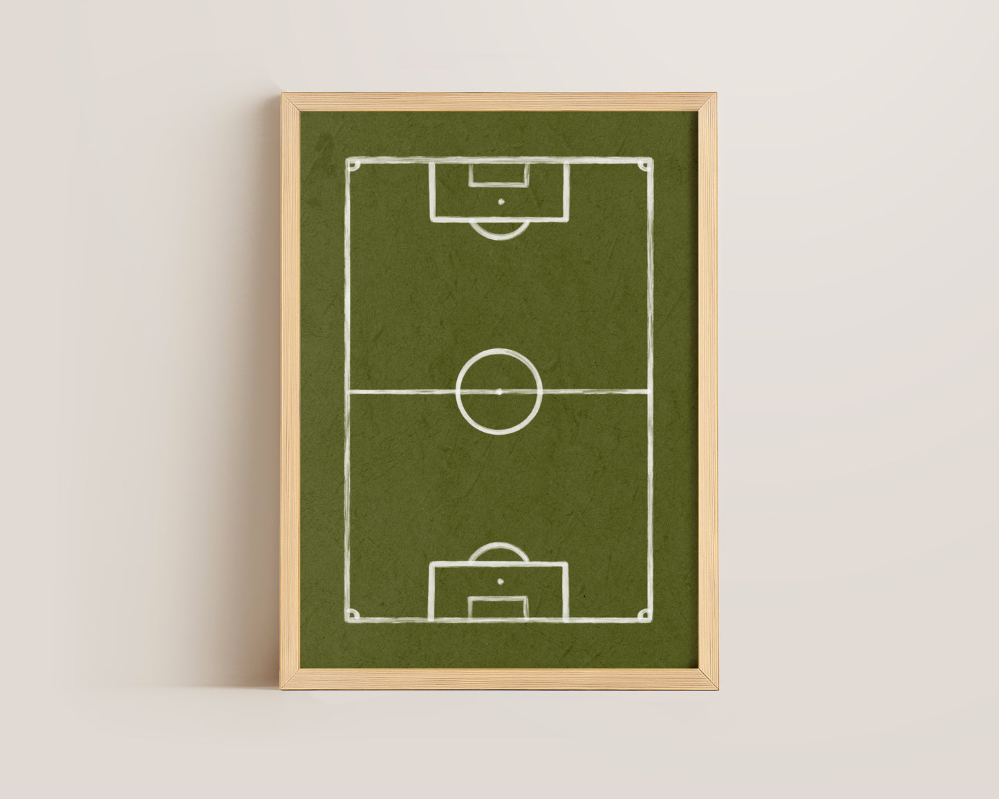Football Pitch Print