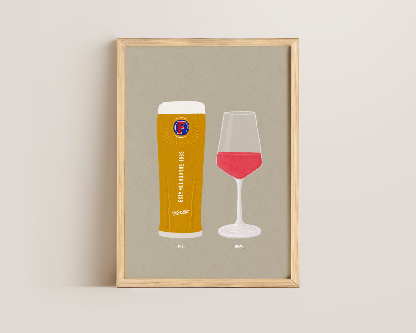 Fosters & Rose Print