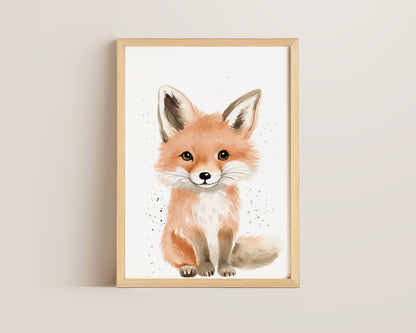 Baby Fox Print