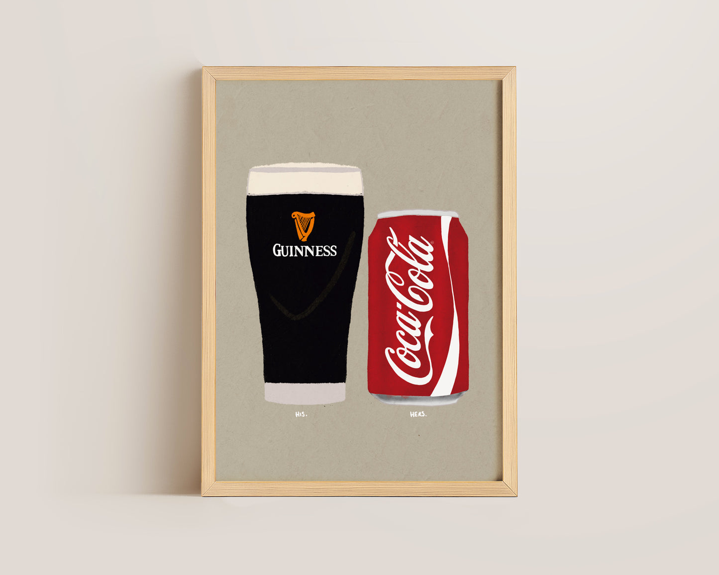 Guinness & Coke Print