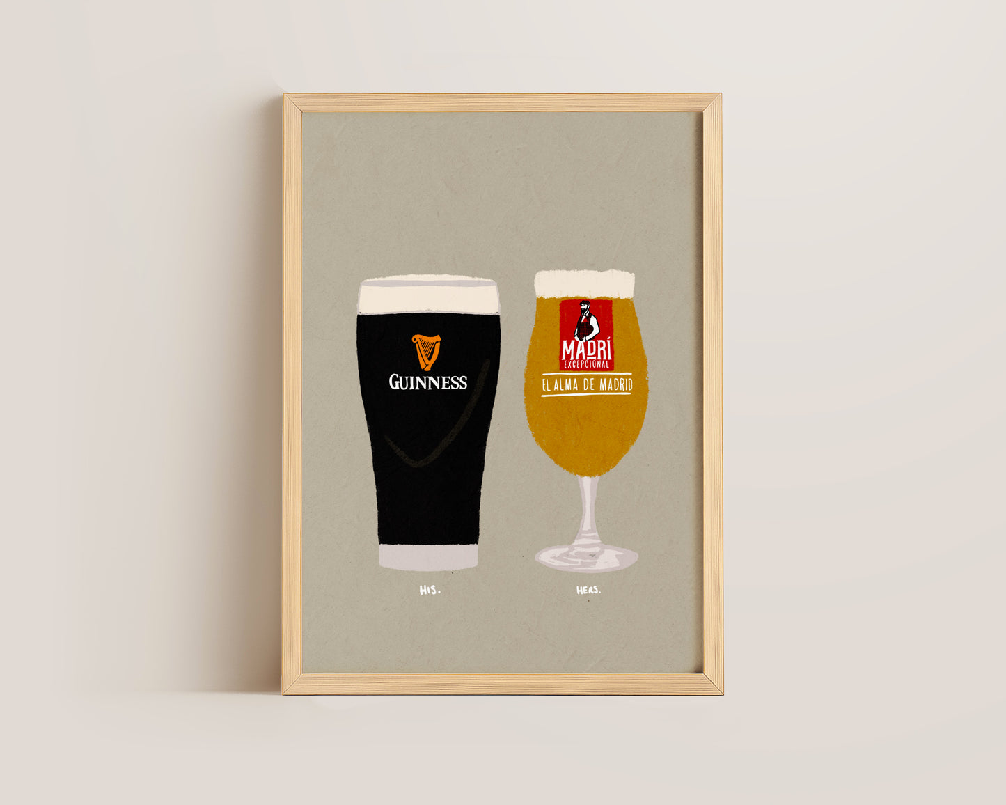 Guinness & Madri Print