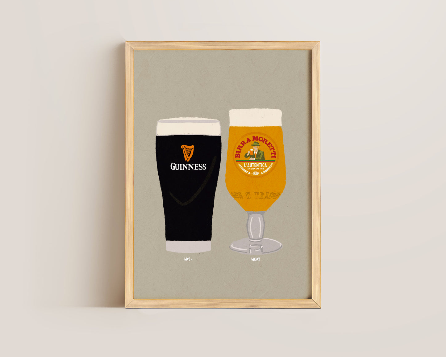 Guinness & Moretti Print