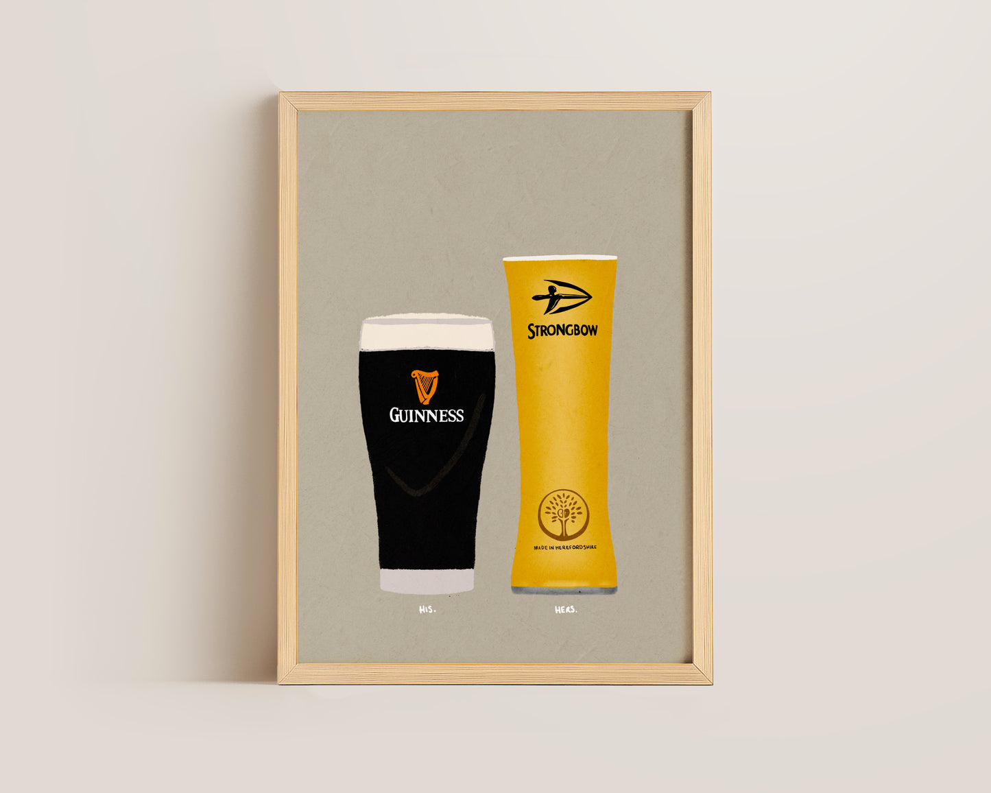 Guinness & Strongbow Print