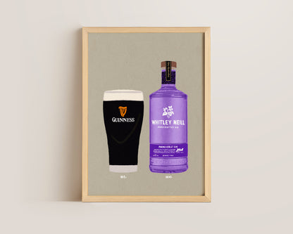 Guinness & Whitley Neil PV Gin Print