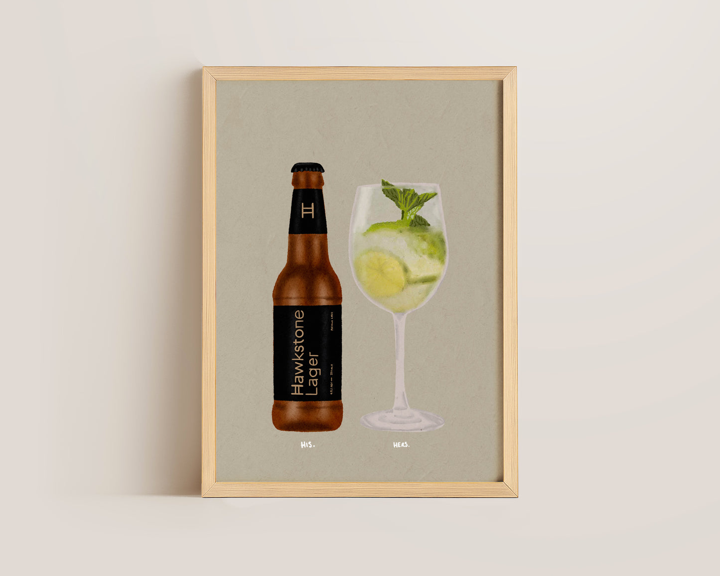 Hawkstone Lager & Hugo Spritz Print