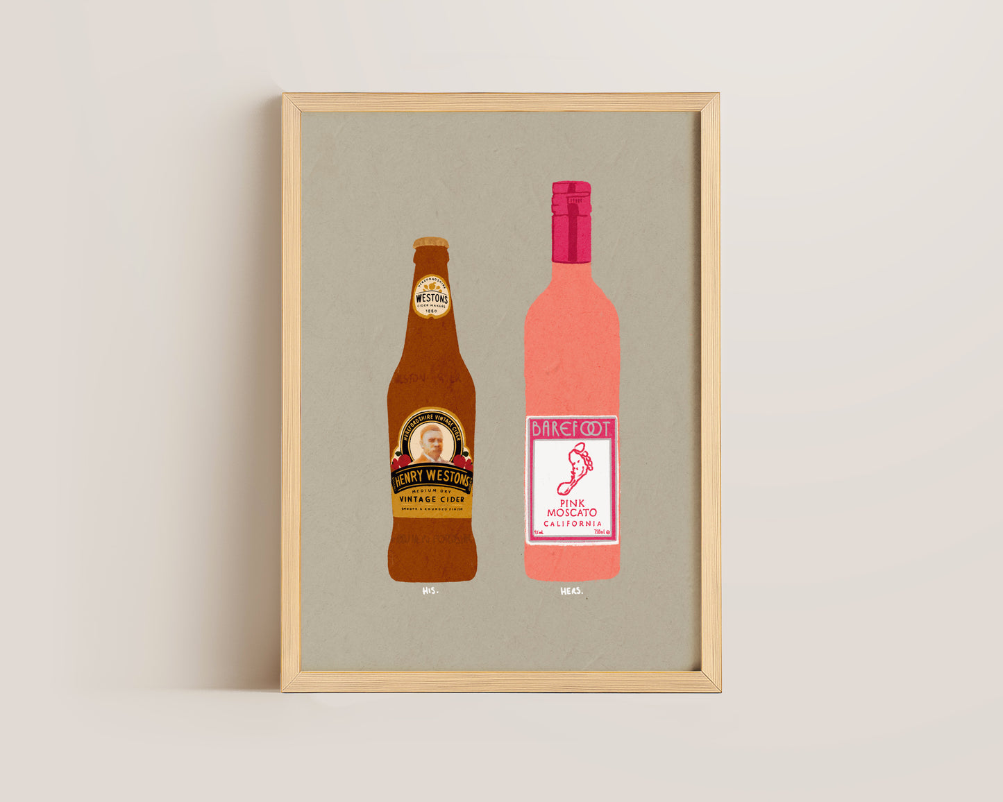 Henry Westons & Pink Moscato Print