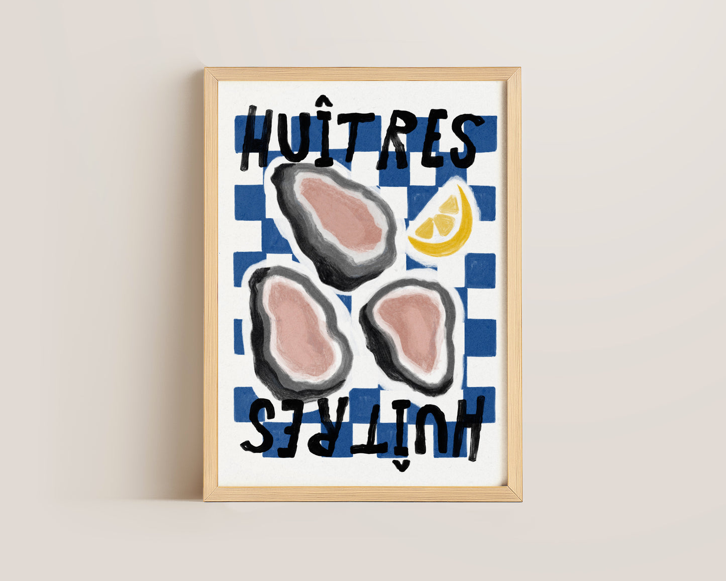 Huitres Print