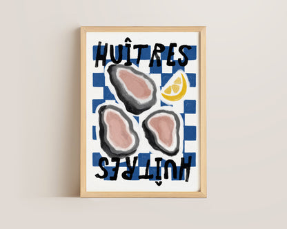 Huitres Print