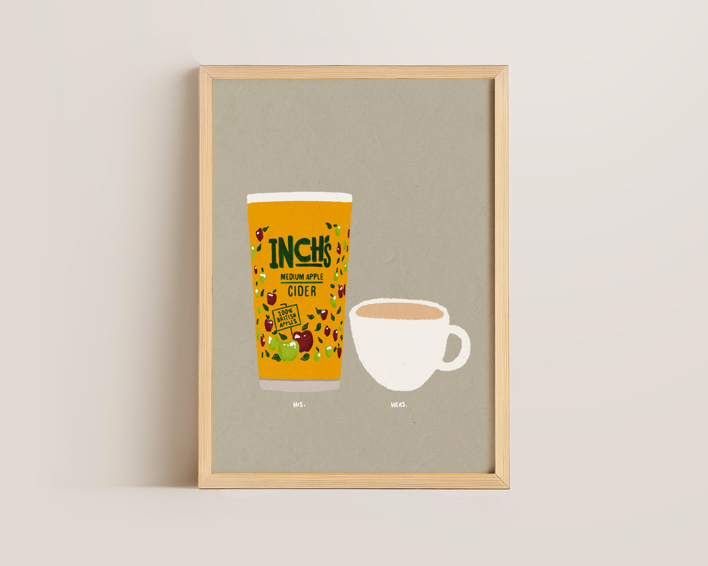Inch's & Cup of Tea Print