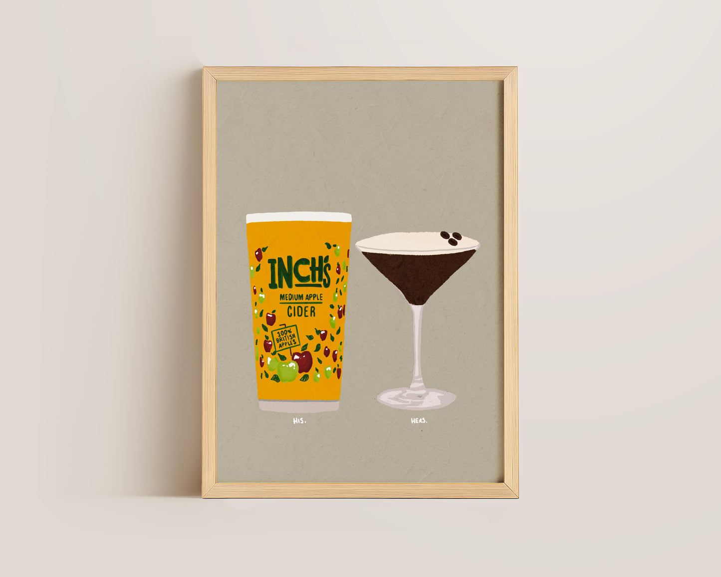 Inch's & Espresso Martini Print