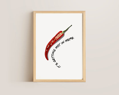 Hot In Here Chilli Print