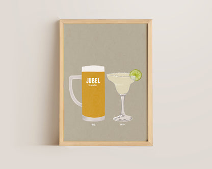 Jubel & Margarita Print
