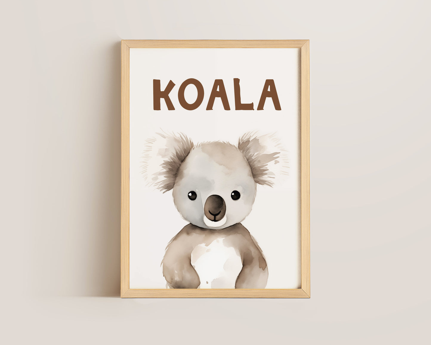 Baby Koala Print