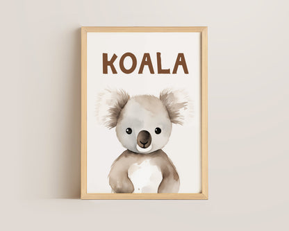 Baby Koala Print