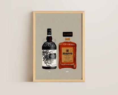 Kraken & Disaronno Print