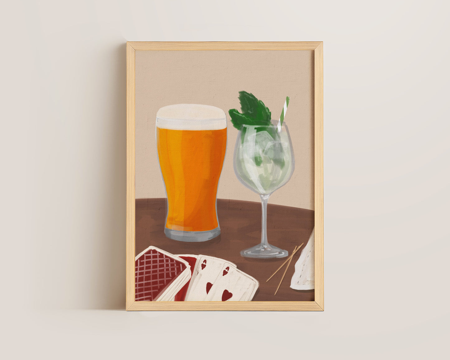 Lager & Hugo Spritz Date Night Print