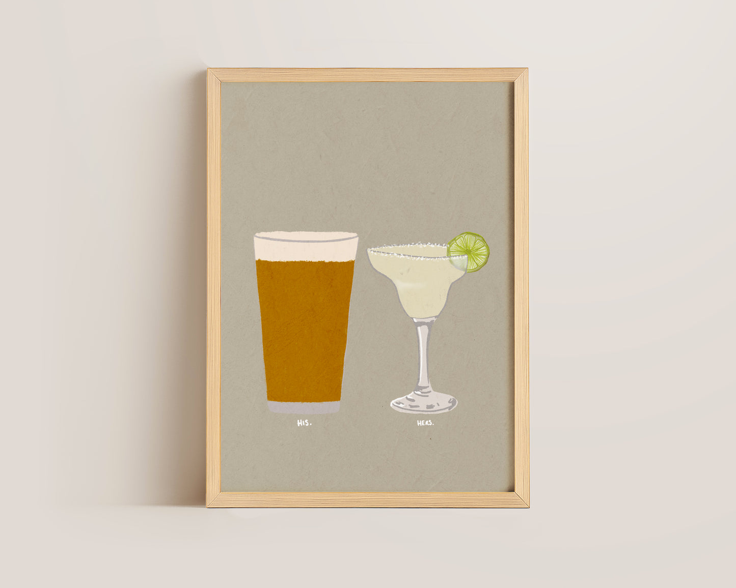 Lager & Margarita Print