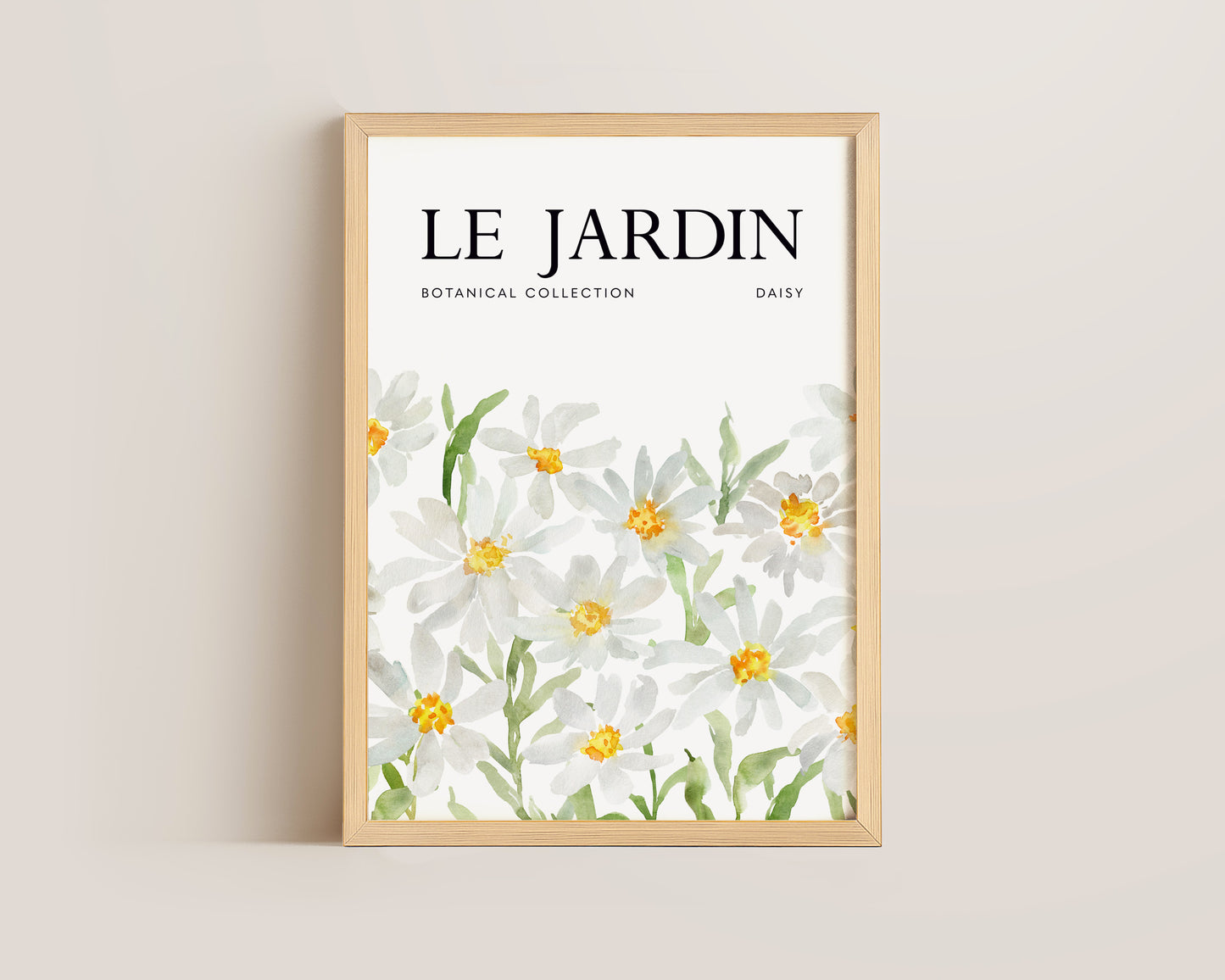 Le Jardin Daisy Print
