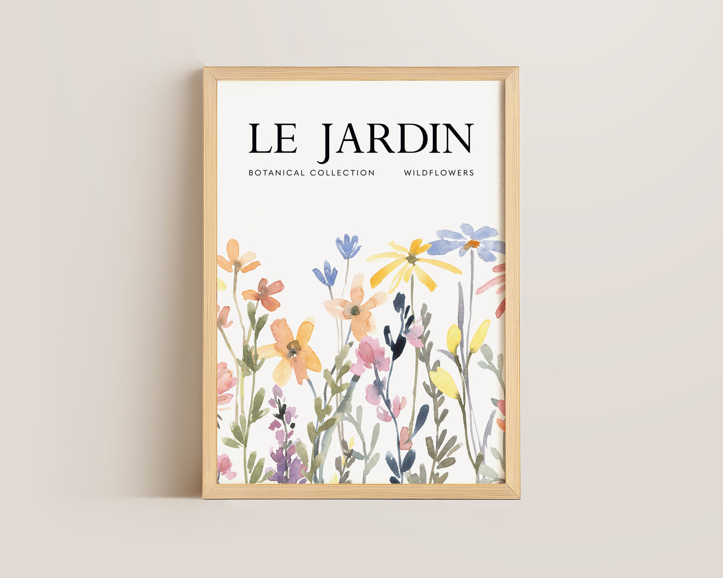 Le Jardin Wildflowers Print