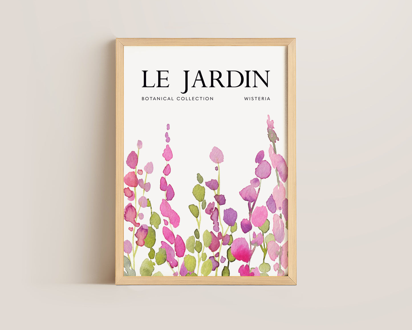 Le Jardin Wisteria Print