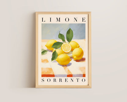 Limone Sorrento Print