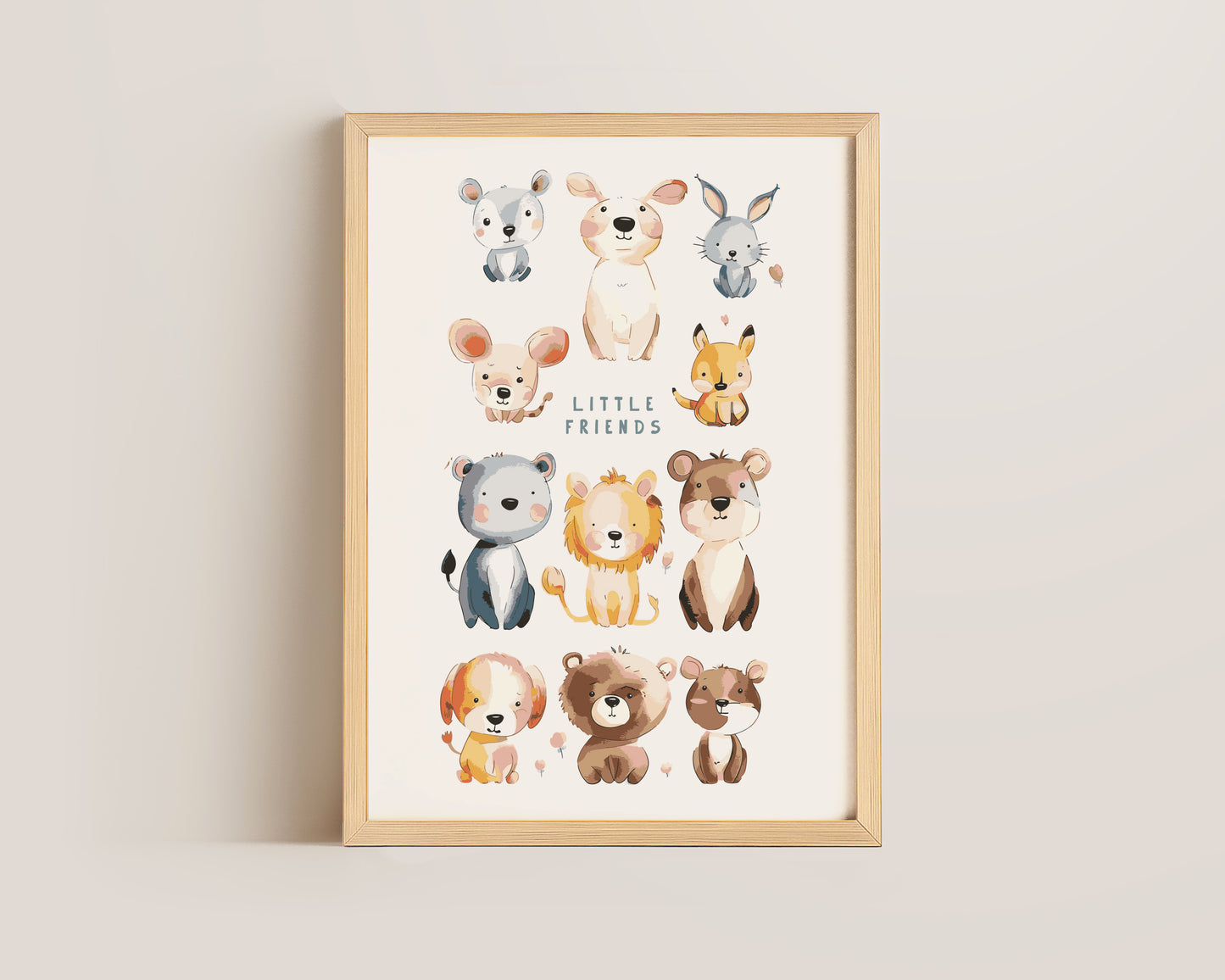 Little Friends Print