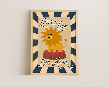 Little Lion Big Roar Print