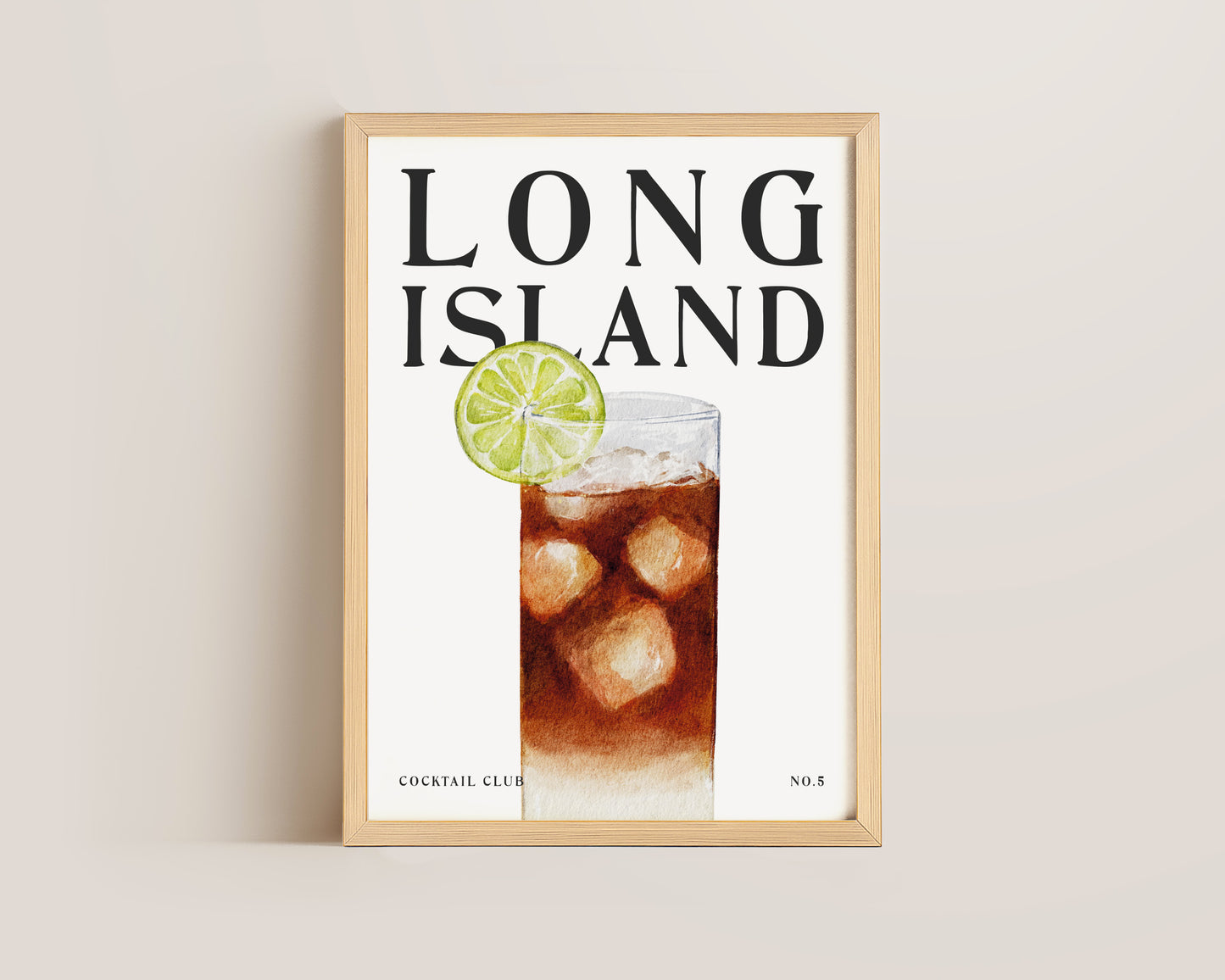 Long Island Cocktail Print