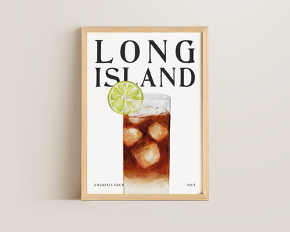 Long Island Cocktail Print