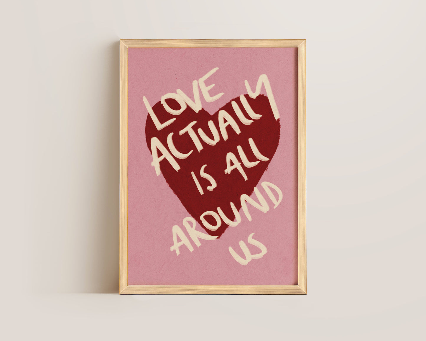 Love Is All Around Print
