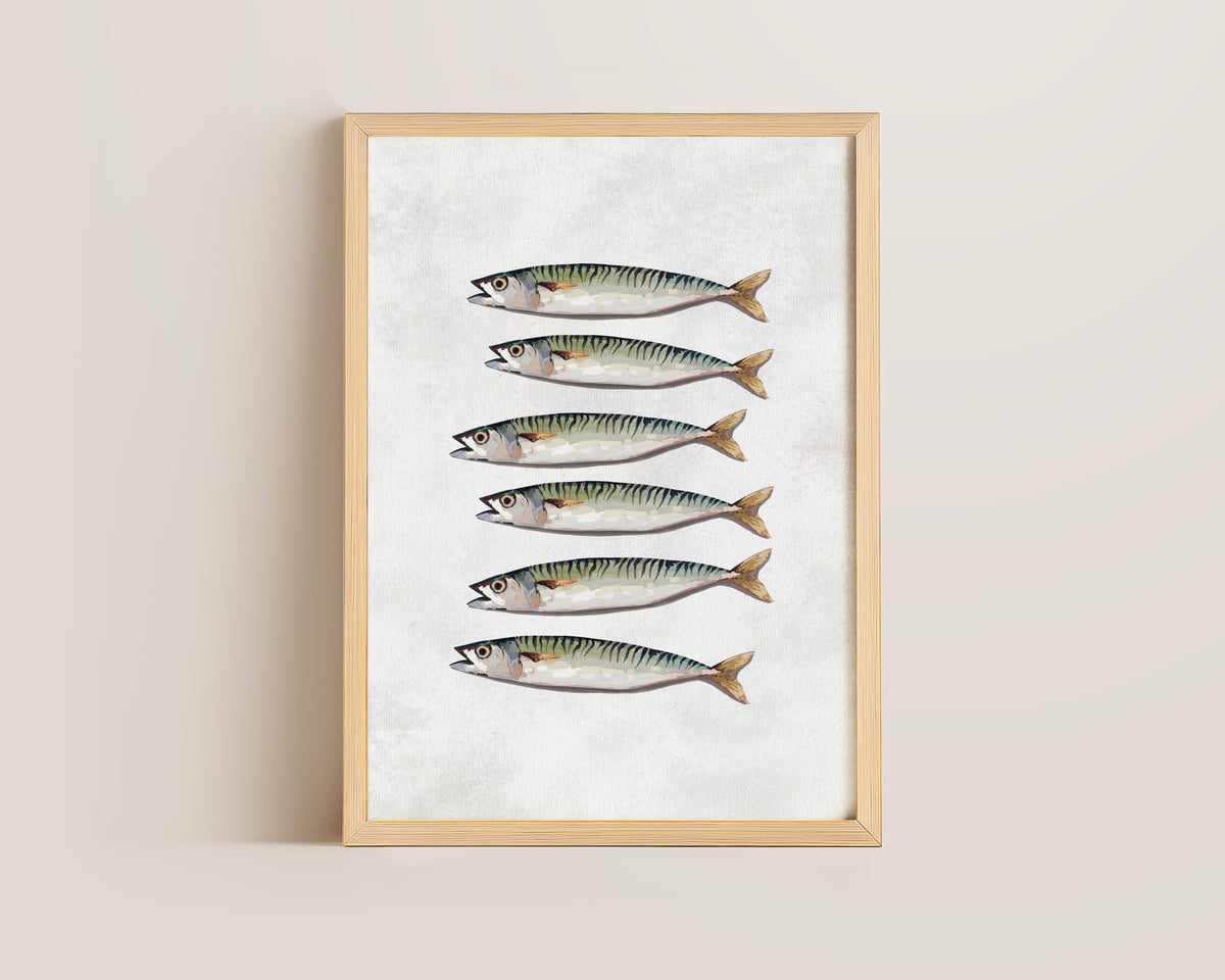 Mackerel Print