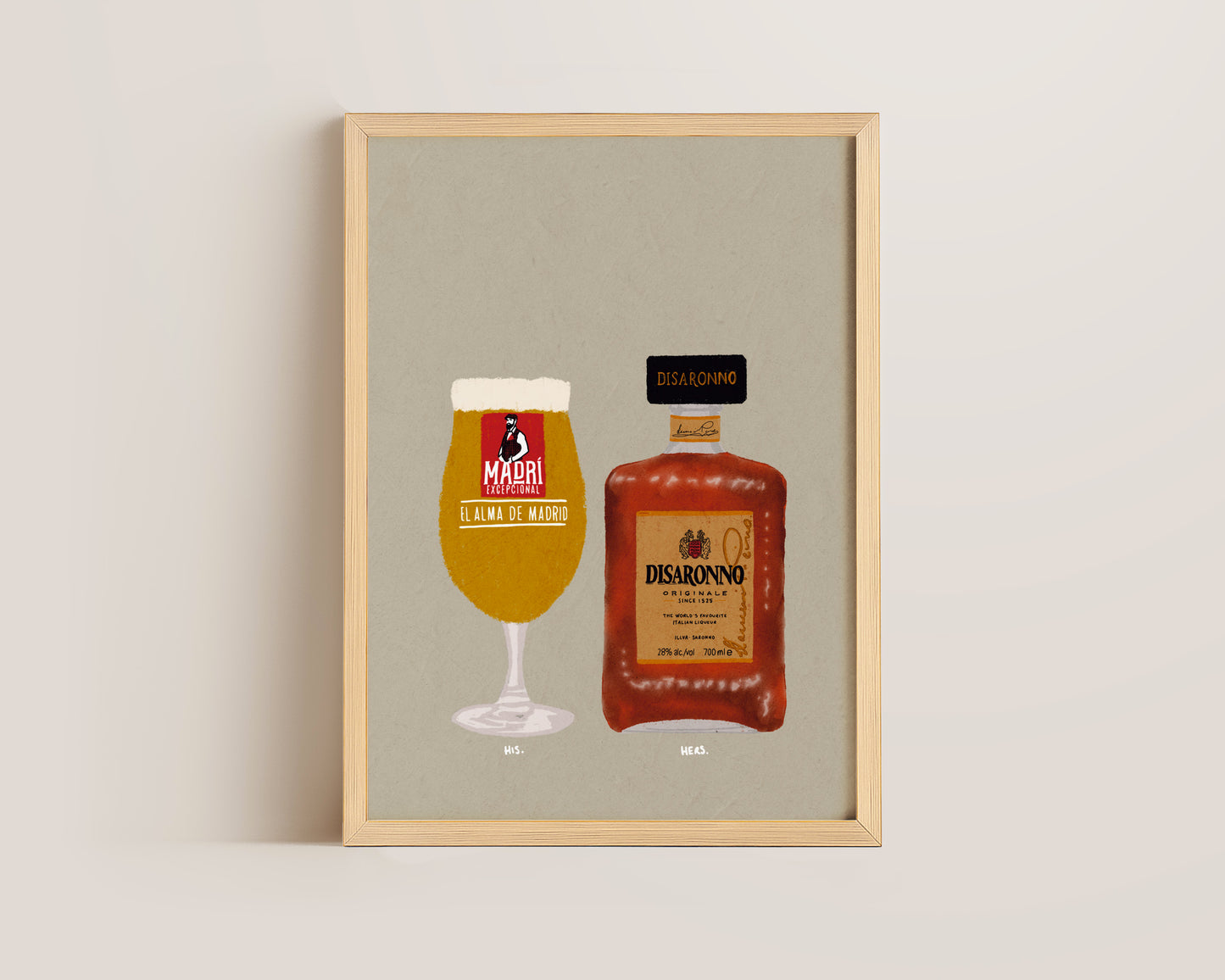 Madri & Disaronno Print