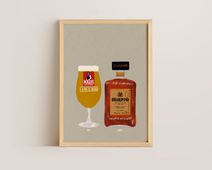 Madri & Disaronno Print