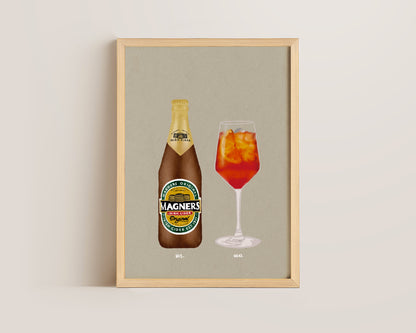 Magners & Aperol Spritz Print