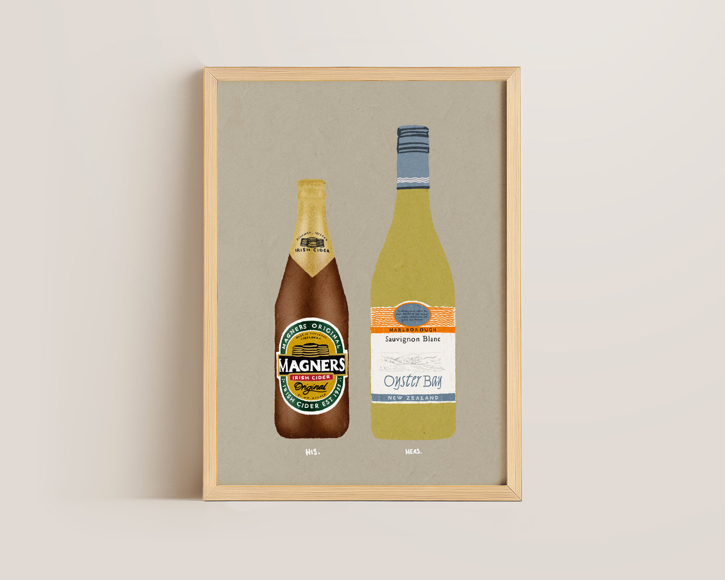 Magners & Oyster Bay Print