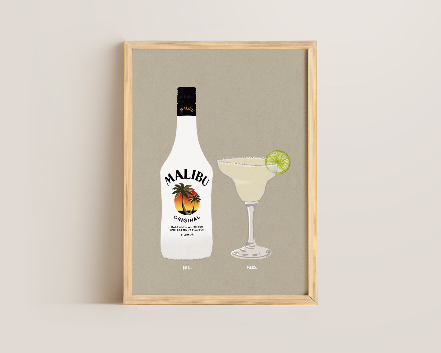Malibu & Margarita Print