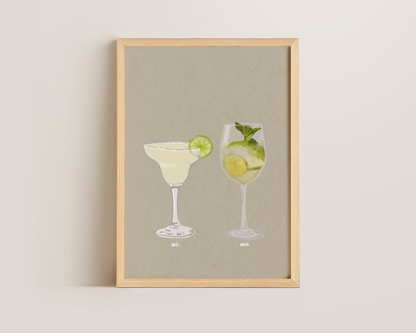 Margarita & Hugo Spritz Print