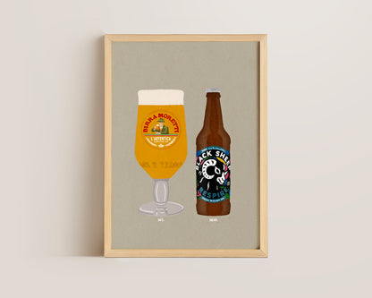 Moretti & Black Sheep Print