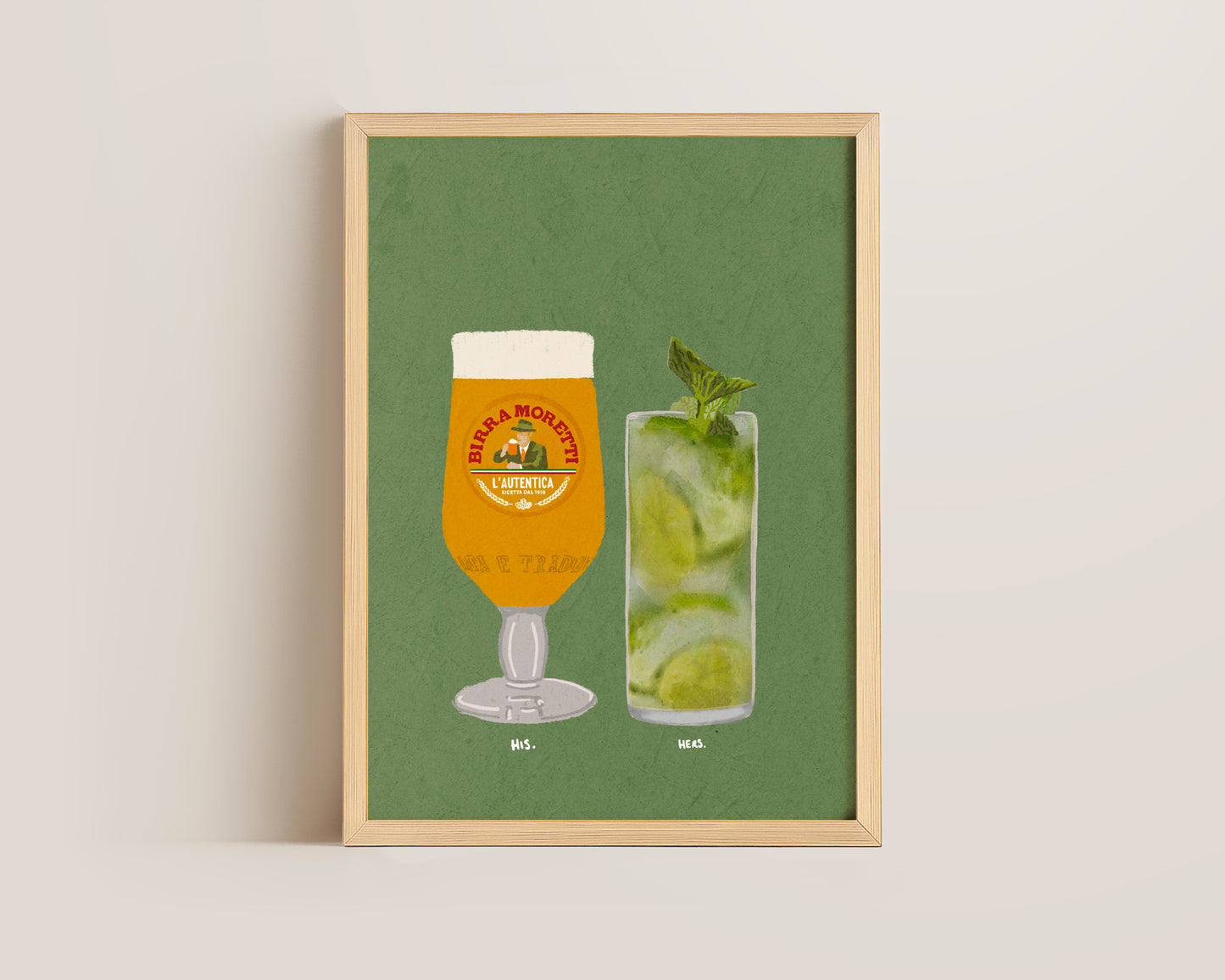 Moretti & Mojito Print