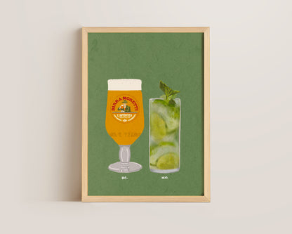 Moretti & Mojito Print