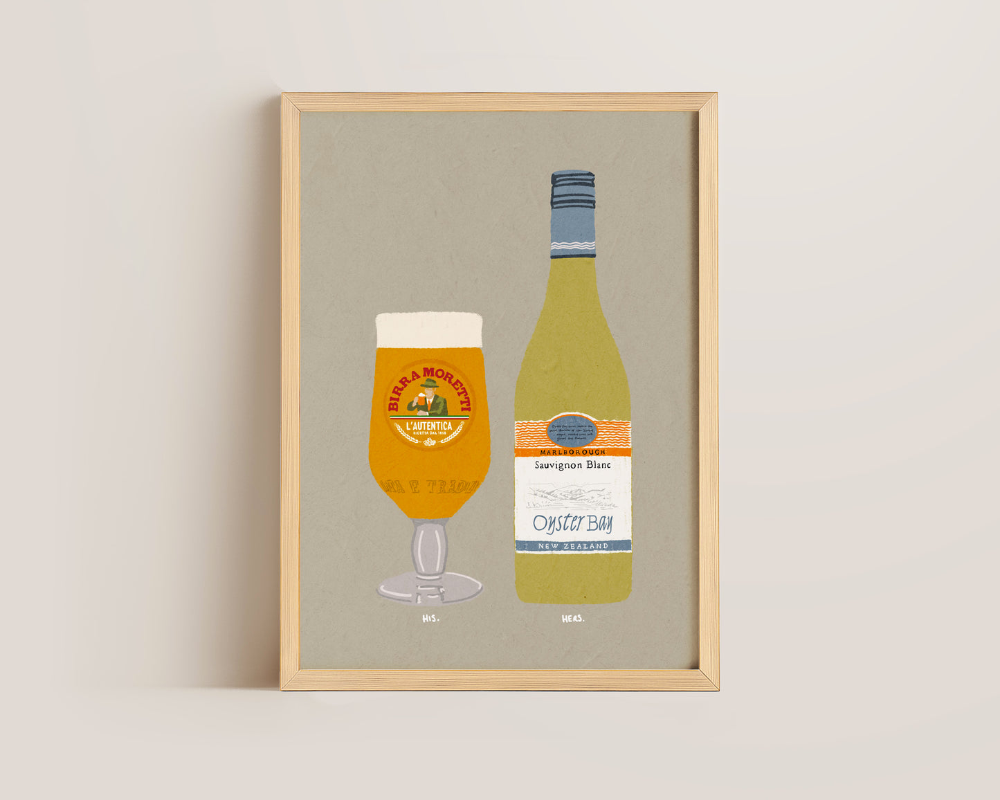 Moretti & Oyster Bay Print