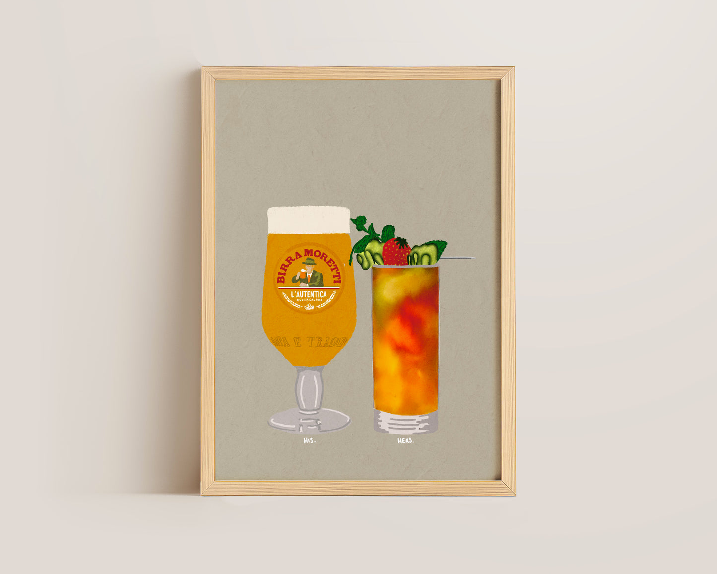Moretti & Pimms Print