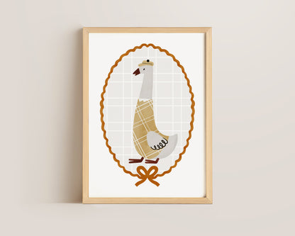 Mr Goose Print