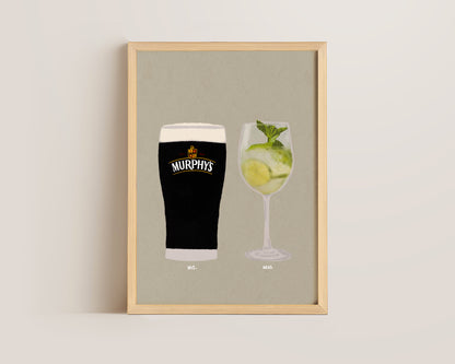 Murphy's & Hugo Spritz Print